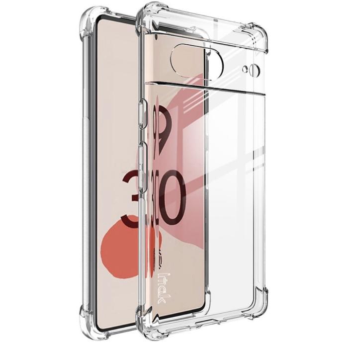 Bild 1, IMAK Google Pixel 7 Skal Shockproof Airbag Transparent