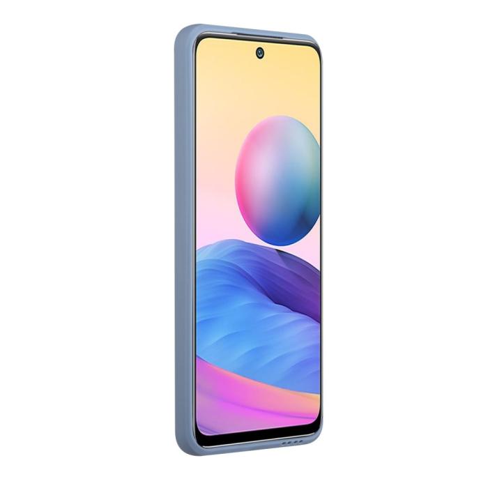 Bild 4, Xiaomi Redmi Note 10S - TPU Skal Med Kortfack - Blå