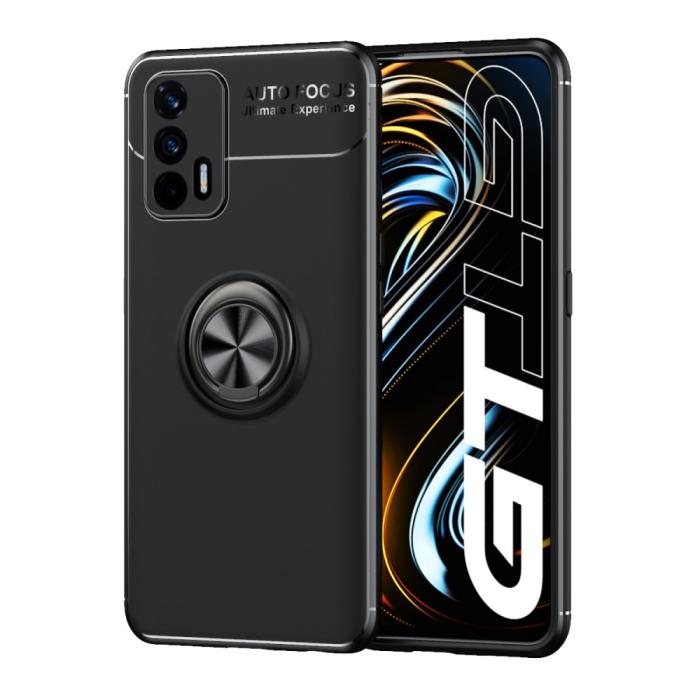 Bild 1, Realme GT 5G - Ring Skal - Svart