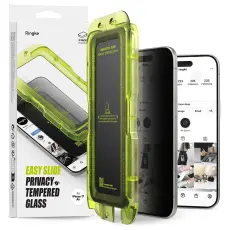 Ringke iPhone Air 2-PACK Easy Slide Sk&auml;rmskydd H&auml;rdat Glas