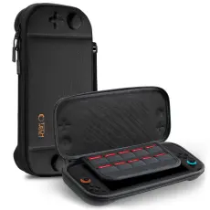 Tech-Protect Nintendo Switch 2 F&ouml;rvaringsv&auml;ska Slim Pouch Svart
