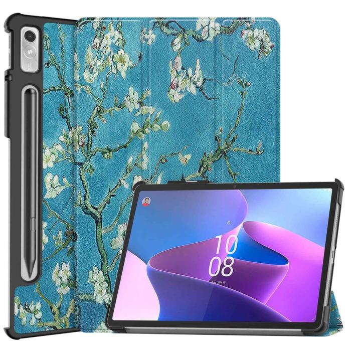 Bild 1, Lenovo Tab P11 Pro Gen 2 Fodral Tri-Fold Peach Blossom