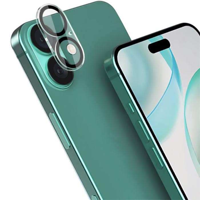 Bild 4, IMAK iPhone 16/16 Plus Linsskydd Härdat Glas