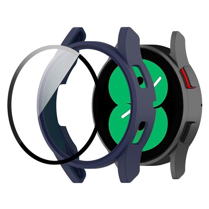 Bild 1, Galaxy Watch FE/4 40 mm Skal Med Skärmskydd Mörk Blå