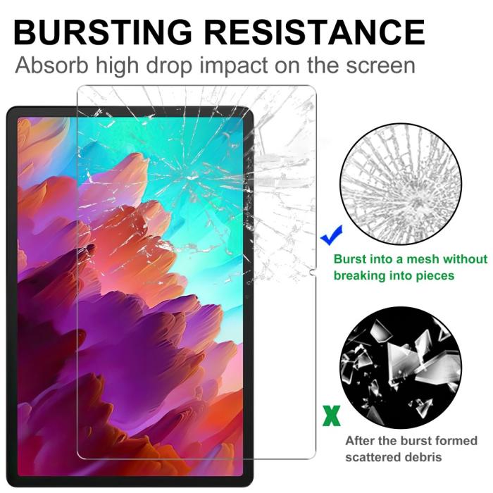 Bild 4, Lenovo Tab P12 Skärmskydd Härdat Glas