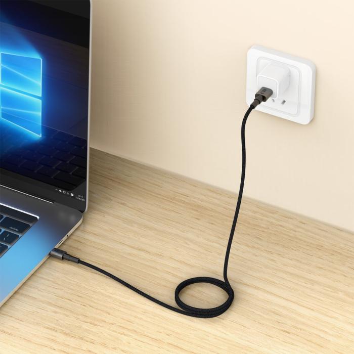 Bild 6, Tech-Protect 1m 15W/3A USB-C - USB-A Kabel UltraBoost Iron Grey