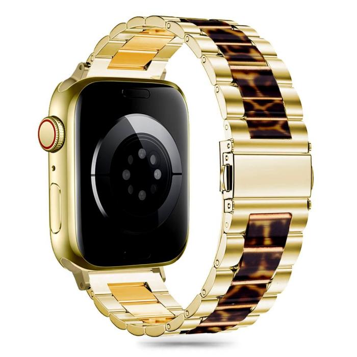Bild 3, Tech-Protect Apple Watch 38/40/41/42 mm Armband Modern Leopard
