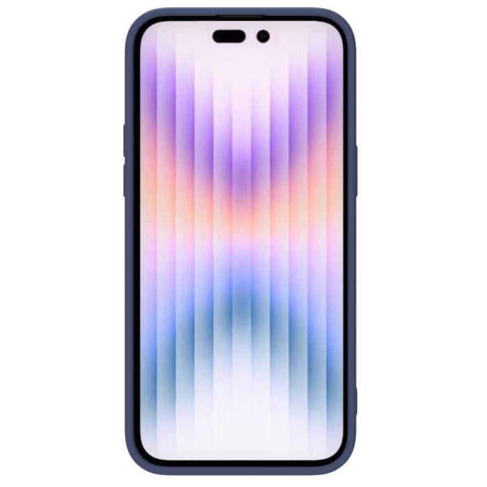 Bild 2, NILLKIN iPhone 14 Pro Max Skal CamShield Silky Liquid Blå