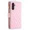 Samsung Galaxy A35 5G Fodral Diamond Multifunktionell Rosa