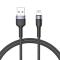 Tech-Protect 1m 2.4A Lightning UltraBoost Laddkabel Svart
