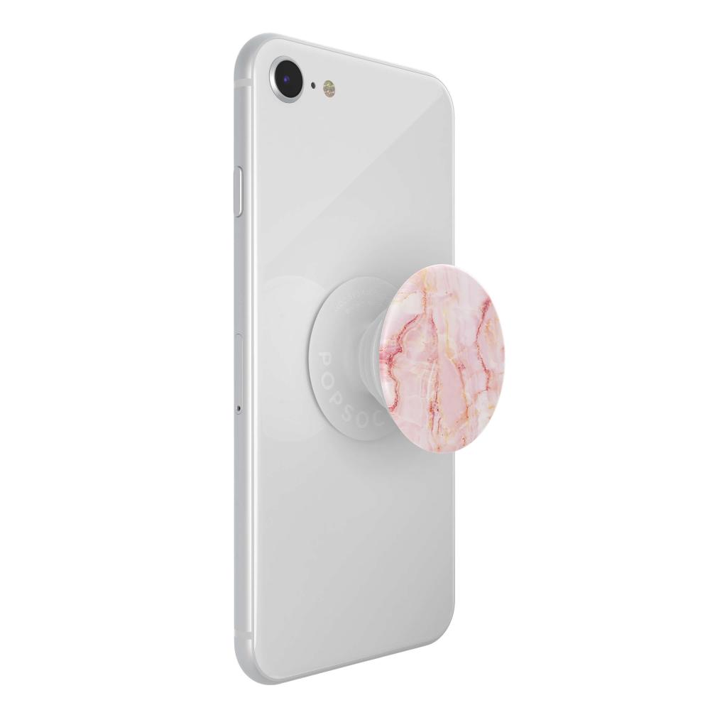 PopSockets Avtagbart Grip med Ställfunktion Rose Marble