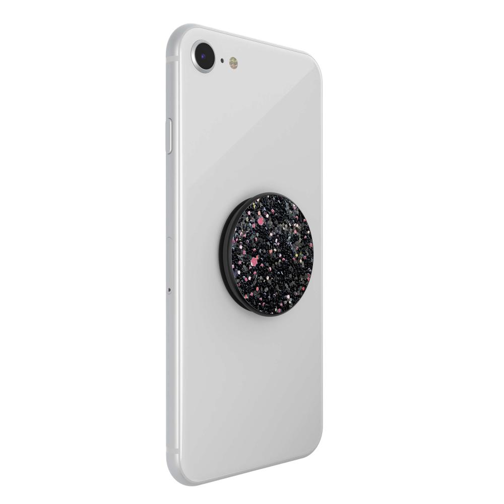 PopSockets Avtagbart Grip med Ställfunktion Premium Sparkle Black