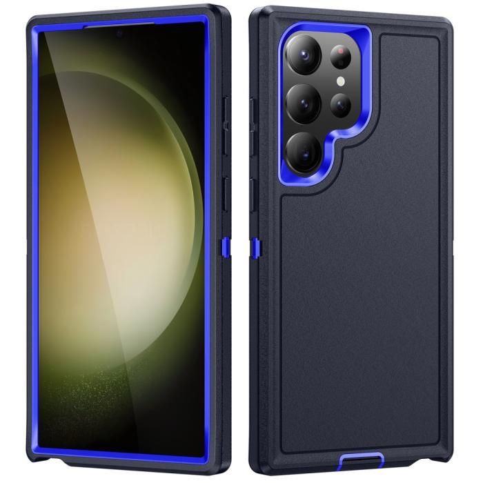 Bild 1, Galaxy S24 Ultra Skal Xtreme Shockproof Hybrid Svart/Blå