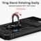 Google Pixel 8A Shockproof Hybrid Armor Ring Skal Svart