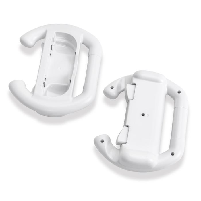 Bild 4, DOBE 2-PACK Ratt / Wheel Pair Nintendo Switch Joy-Con Vit
