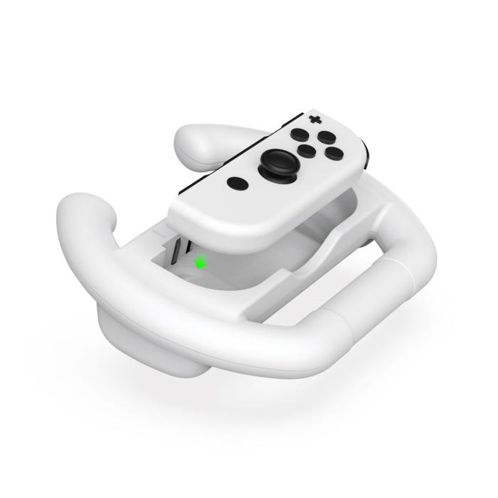 Bild 5, DOBE 2-PACK Ratt / Wheel Pair Nintendo Switch Joy-Con Vit