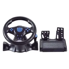 DATA FROG Gamingratt & Pedal F&ouml;r PS4/PS3/SWITCH/XB/PC Svart