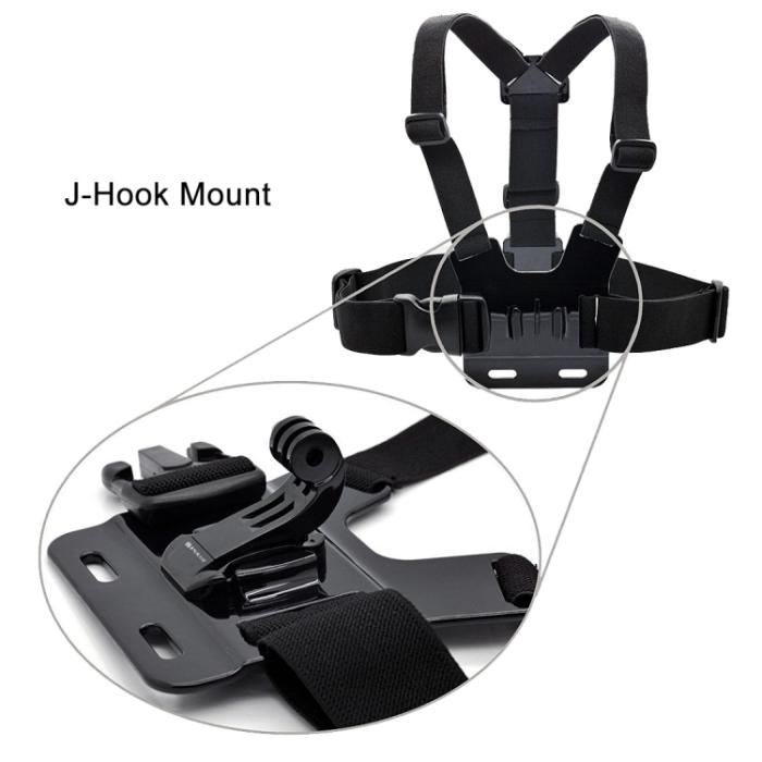 Bild 6, PULUZ 2-PACK J-Hook Snabbfäste För GoPro Svart