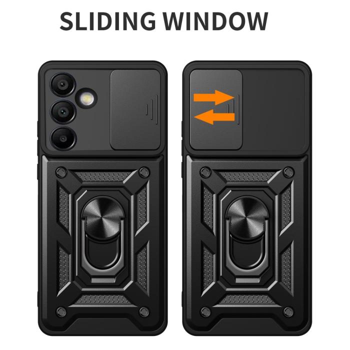 Bild 2, Samsung Galaxy S24 FE Skal CamShield Ring Hybrid Svart