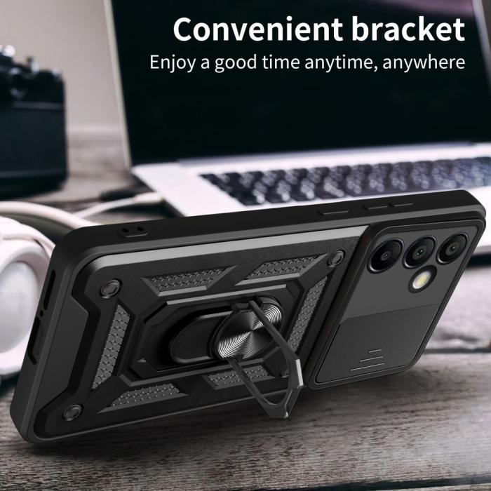 Bild 3, Samsung Galaxy S24 FE Skal CamShield Ring Hybrid Svart