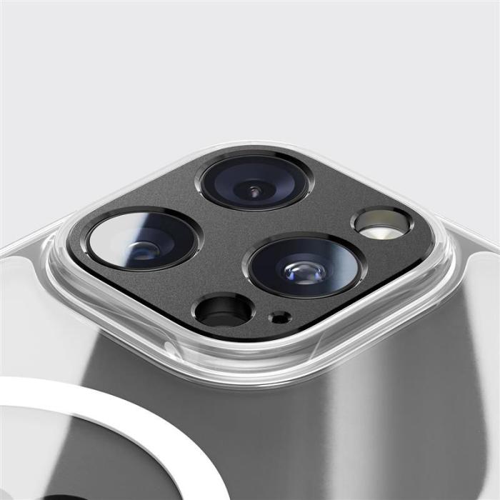 Bild 5, Tech-Protect iPhone 17 Pro Linsskydd CamAlloy Fit+ Silver