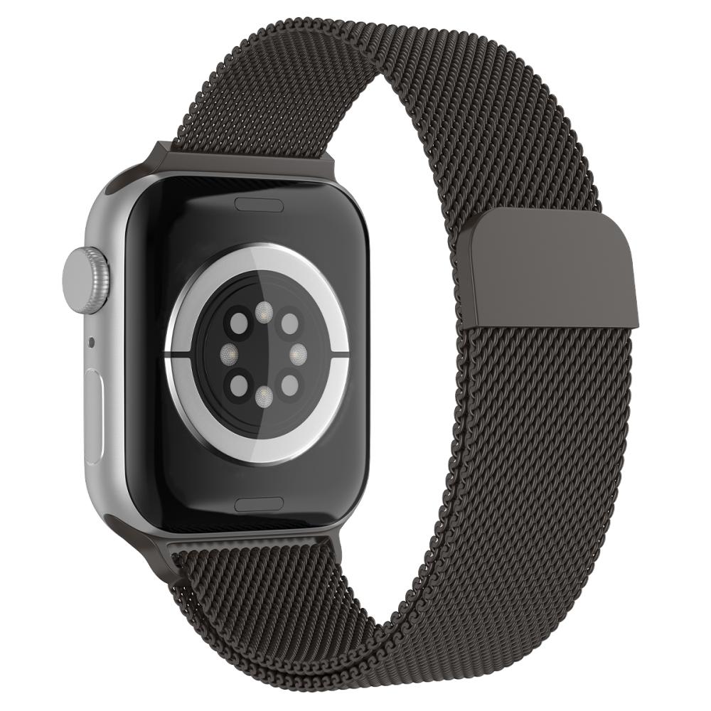 ColorPop Milanese Loop Metall Armband Apple Watch 38/40/41 mm Grå