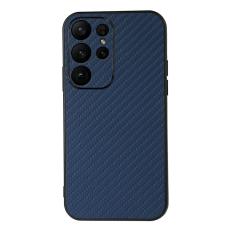 Samsung Galaxy S23 Ultra Skal Kolfiber Textur Blå