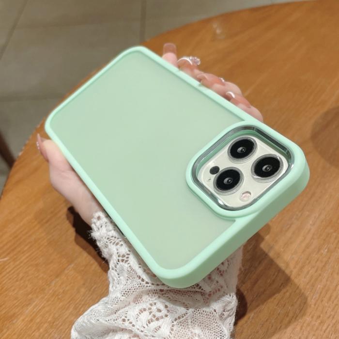 Bild 2, iPhone 15 Pro Skal Classic Hybrid Matt Matcha Green