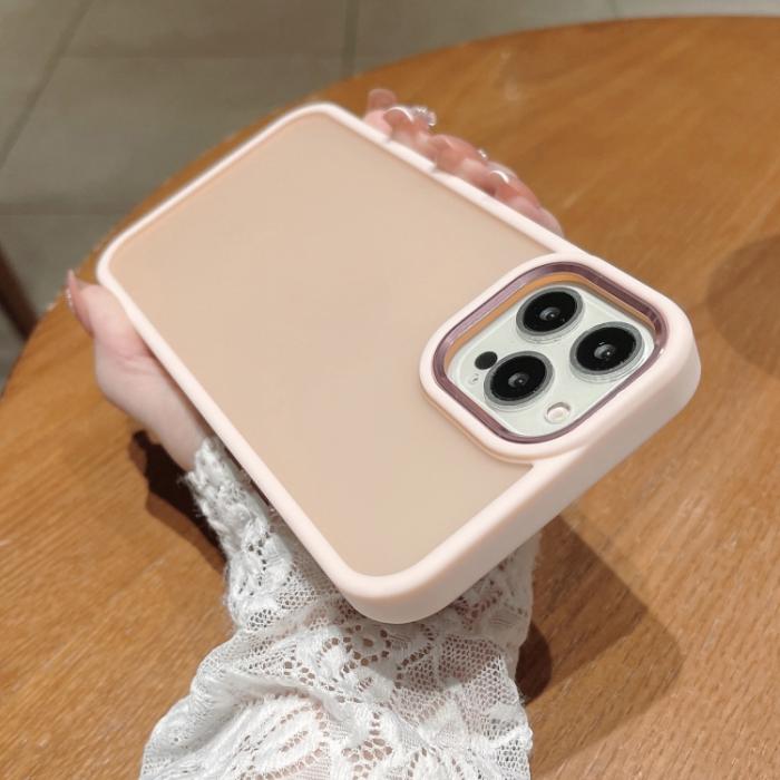Bild 2, iPhone 15 Pro Skal Classic Hybrid Matt Rosa