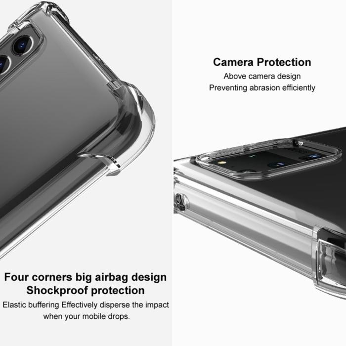 Bild 4, IMAK Google Pixel 7 Skal Shockproof Airbag Transparent