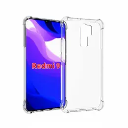 Xiaomi Redmi 9 - Shockproof Transparent TPU Skal