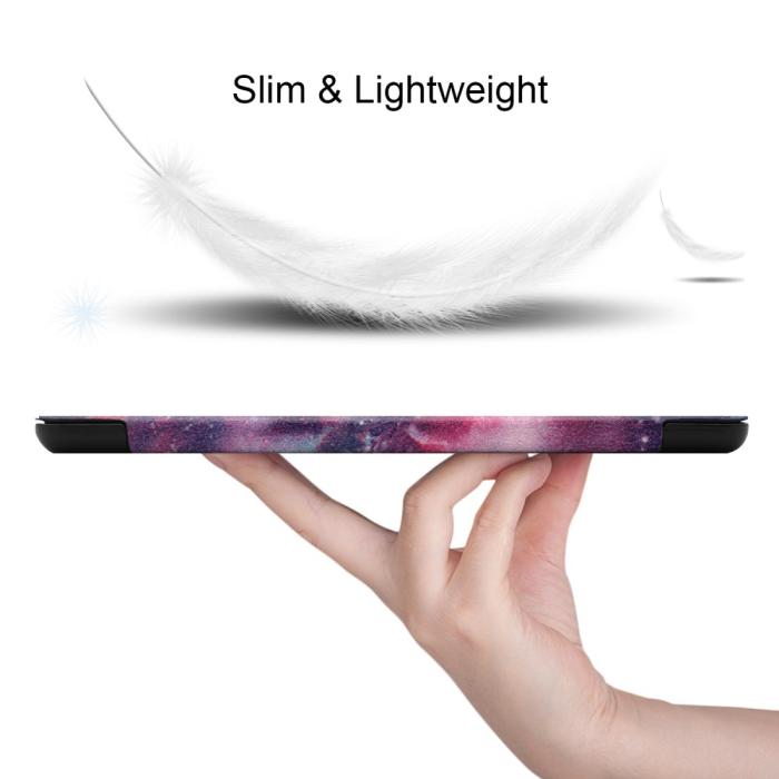 Bild 3, iPad Mini (2019) - Slimfit Tri-Fold Fodral - Cosmic Space