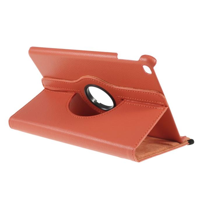 Bild 4, iPad Mini (2019) - 360° Rotation Fodral - Orange