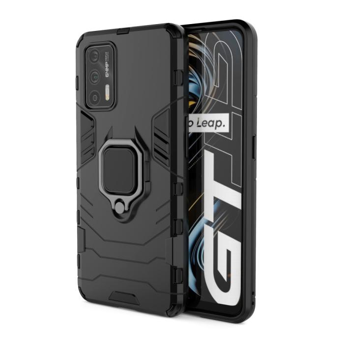 Bild 1, Realme GT 5G - Hybrid Ring Skal - Svart