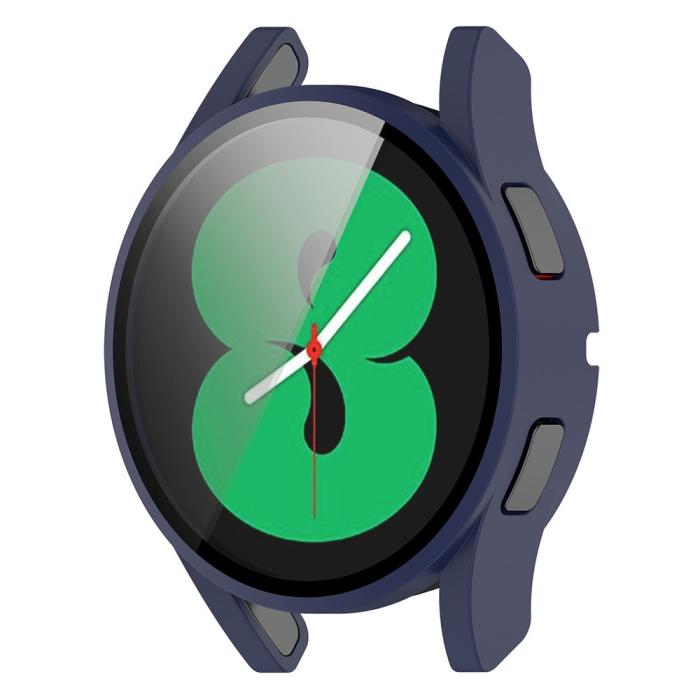 Bild 3, Galaxy Watch FE/4 40 mm Skal Med Skärmskydd Mörk Blå