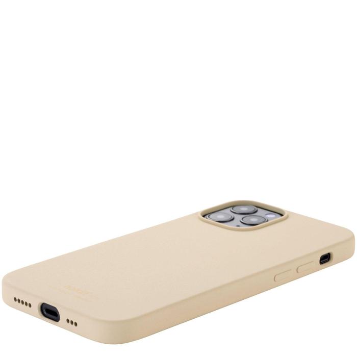 Bild 4, holdit iPhone 12/12 Pro Mobilskal Silikon Beige