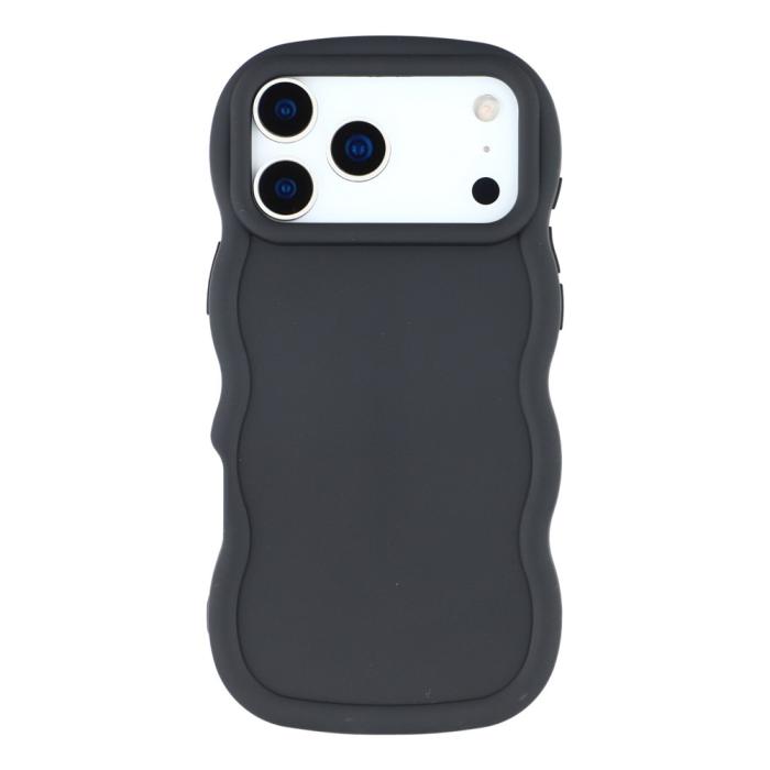 Bild 3, iPhone 17 Pro Max Mobilskal Wavy Svart