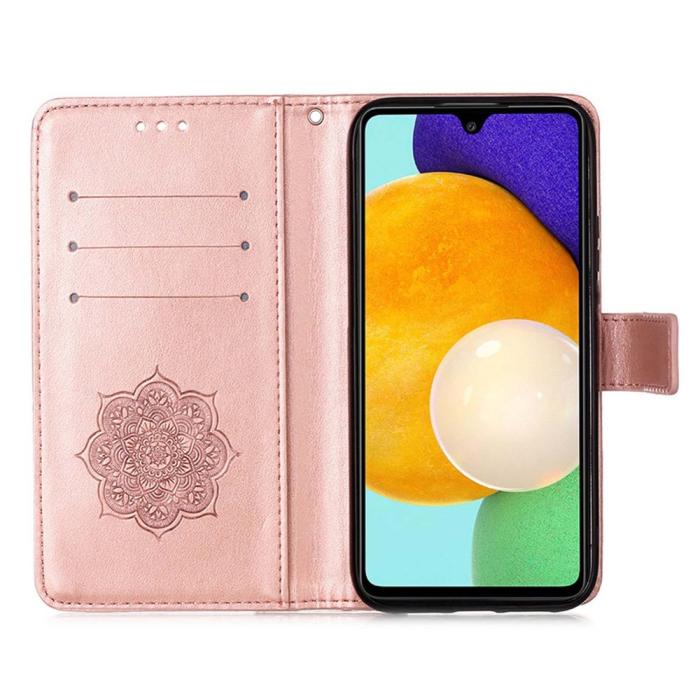 Bild 4, Samsung Galaxy A03s Fodral Dream Catcher Roséguld