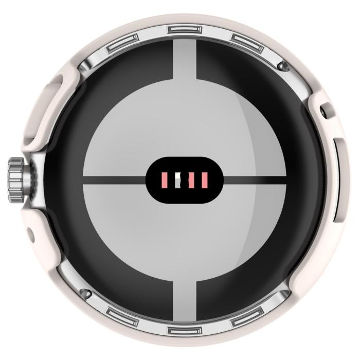 Bild 6, Google Pixel Watch / Watch 2 Skal Med Härdat Glas Vit