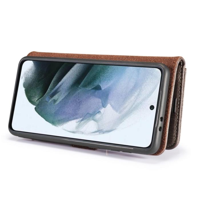 Bild 4, DG.MING Samsung Galaxy S21 FE 2in1 Magnet Fodral / Skal Grå