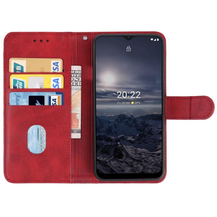 Bild 3, Nokia G11 / G21 Fodral Läder Röd