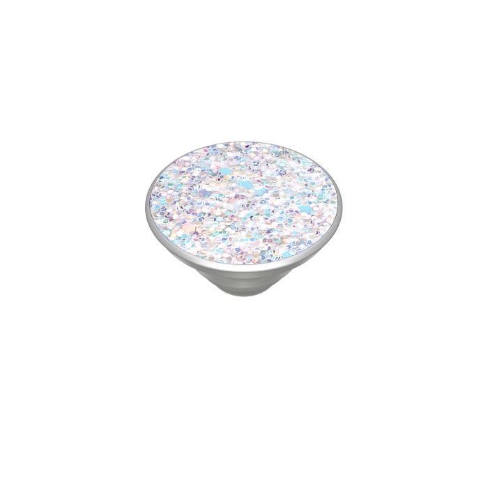 Bild 5, PopSockets Avtagbart Grip med Ställfunktion Premium Sparkle Snow White