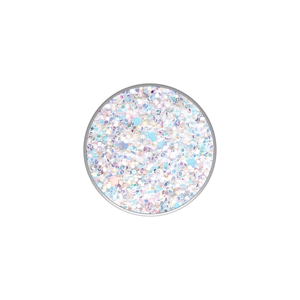 PopSockets Avtagbart Grip med Ställfunktion Premium Sparkle Snow White