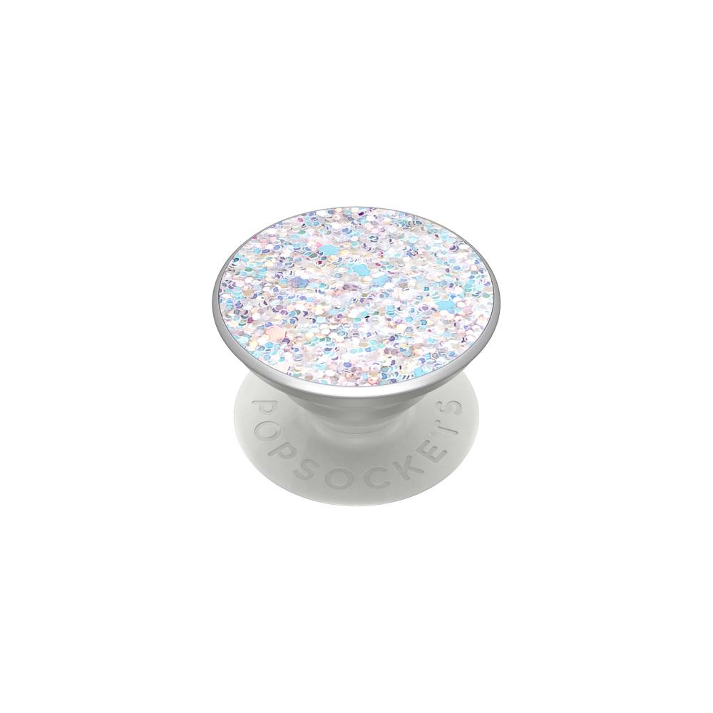 PopSockets Avtagbart Grip med Ställfunktion Premium Sparkle Snow White