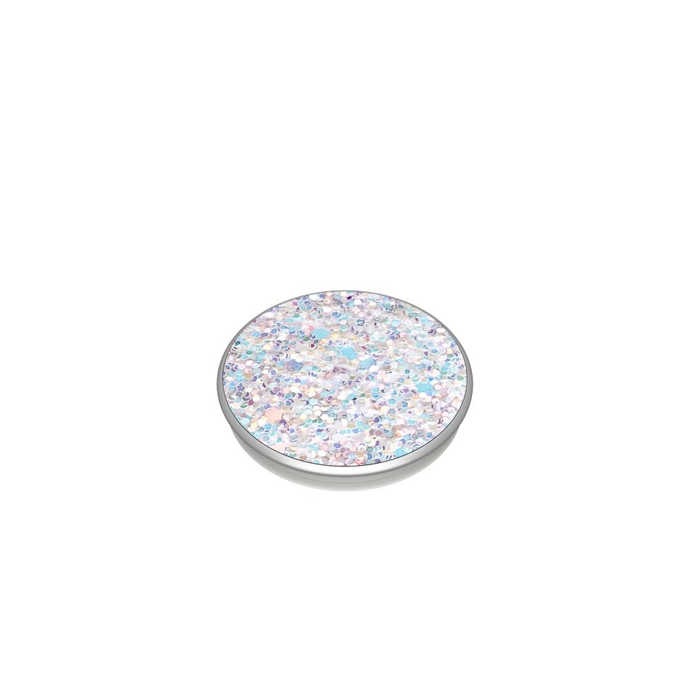 PopSockets Avtagbart Grip med Ställfunktion Premium Sparkle Snow White