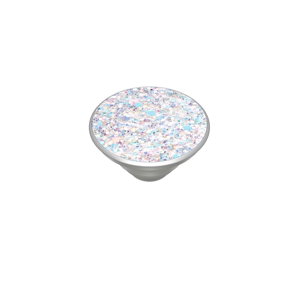 PopSockets Avtagbart Grip med Ställfunktion Premium Sparkle Snow White