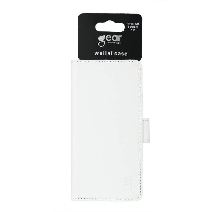 Bild 2, GEAR Samsung Galaxy S10 Fodral Läder Vit