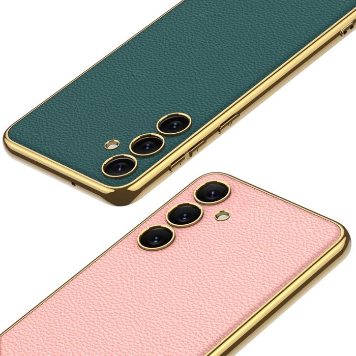 Bild 4, GKK Galaxy S24 Plus Skal Hybrid Electroplate Kolfiber Textur