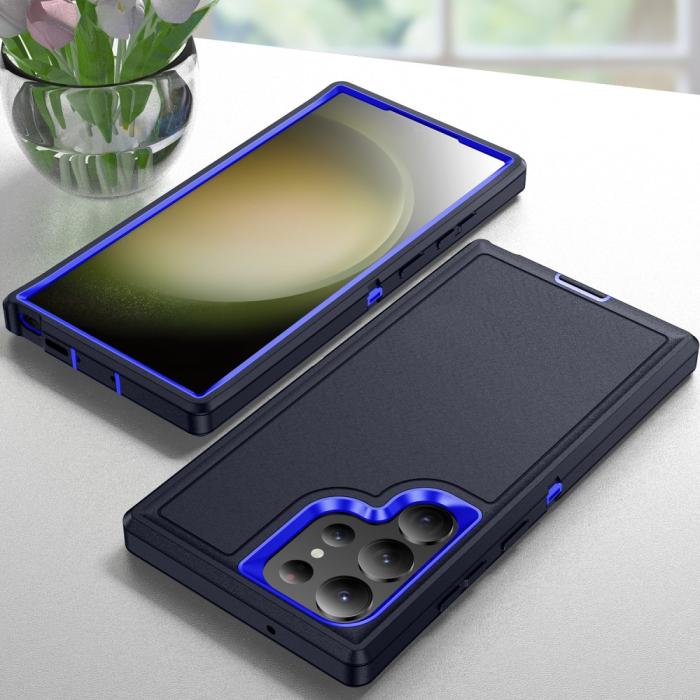 Bild 6, Galaxy S24 Ultra Skal Xtreme Shockproof Hybrid Svart/Blå