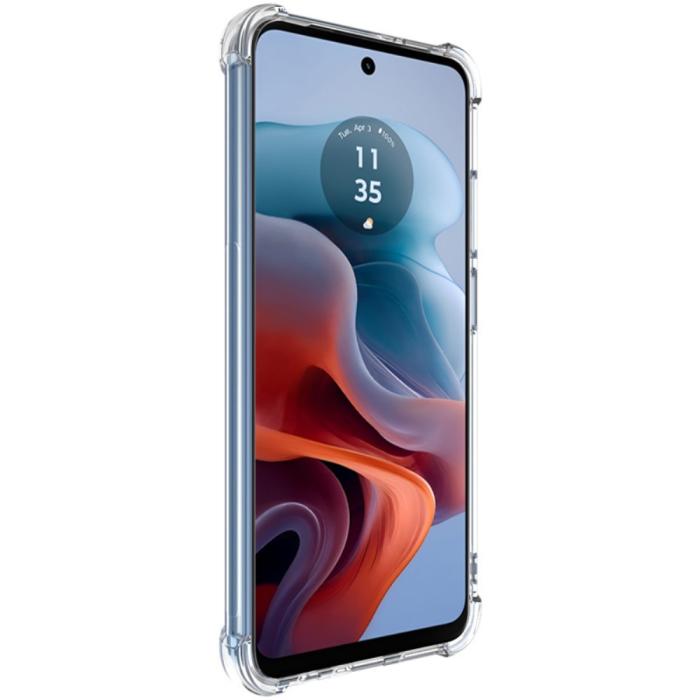 Bild 2, IMAK Motorola Moto G04 4G/G24 4G TPU Skal Transparent